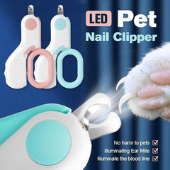 Pet Nail Clipper LED Light