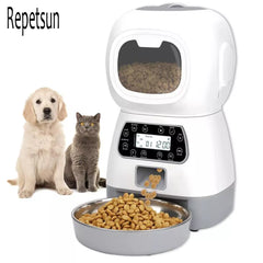 3.5L Automatic Pet Feeder Smart Food Dispenser