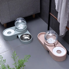 Double Automatic Water Pet Bowl