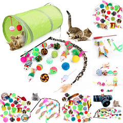 21 Set Cat Tunnel Toys