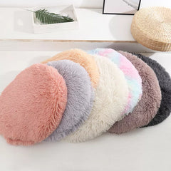 Plush Round Pet Bed Mats