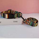 National Style Personalized Collar Leash