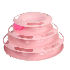 Intelligence Triple Play Disc Cat Toy Balls
