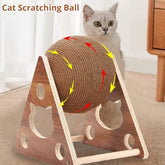 Cat Scratching Ball