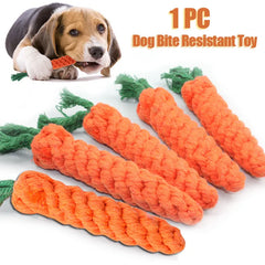 1pc Carrot Dog Toy
