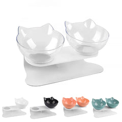 Non-Slip Cat Single Double Pet Bowls