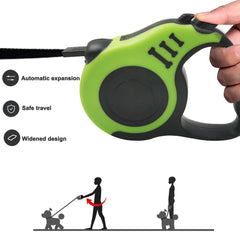 3m 5m Leash Automatic Retractable