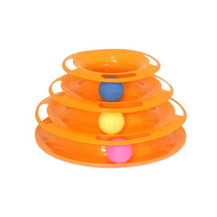 Intelligence Triple Play Disc Cat Toy Balls