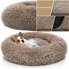Comfortable Donut Cuddler Round Bed