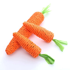 Carrot Cat Bell Toy