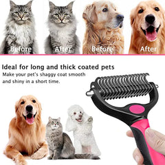 Double Sided Pet Grooming Clean Comb