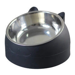 15 Degrees Raised Stainless Steel Bowl