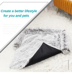 Dog Sofa Cover Pet Bed With Neck Bolster