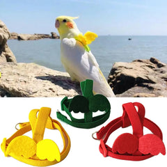 Long Cable Bird Harness Leash