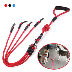 Nylon Rope Two and More Dogs Leash