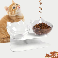 Non-Slip Cat Single Double Pet Bowls