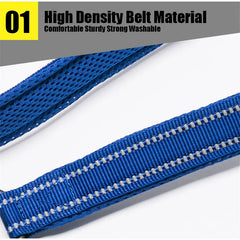 Soft Pet Leash Reflective Nylon Mesh Padded