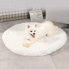 Plush Round Pet Bed Mats