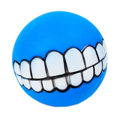Dog Chewing Rubber Squeaky Ball