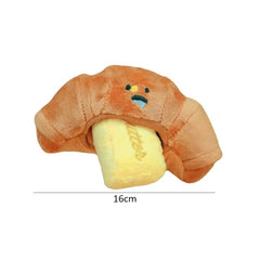 Hidden Food Squeaky Dog Toy