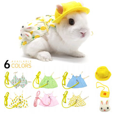 Outdoor Leash Rabbit Clothes Harness