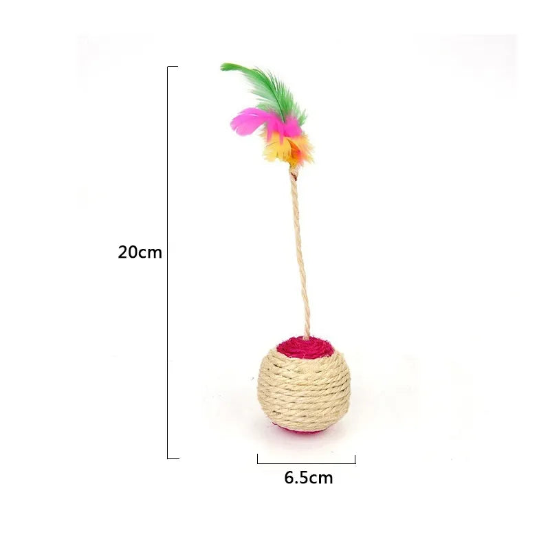 Cat Sisal Scratching Ball