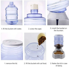 3.8 L Automatic Feeder Bowl