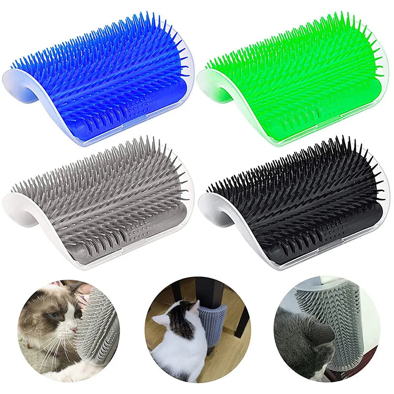 Self Groomer Massage Comb with Catnip