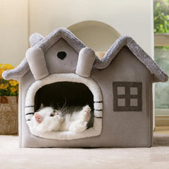 Warm Plush Pet Bed House