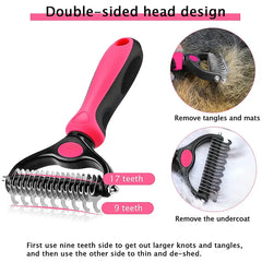 Double Sided Pet Grooming Clean Comb