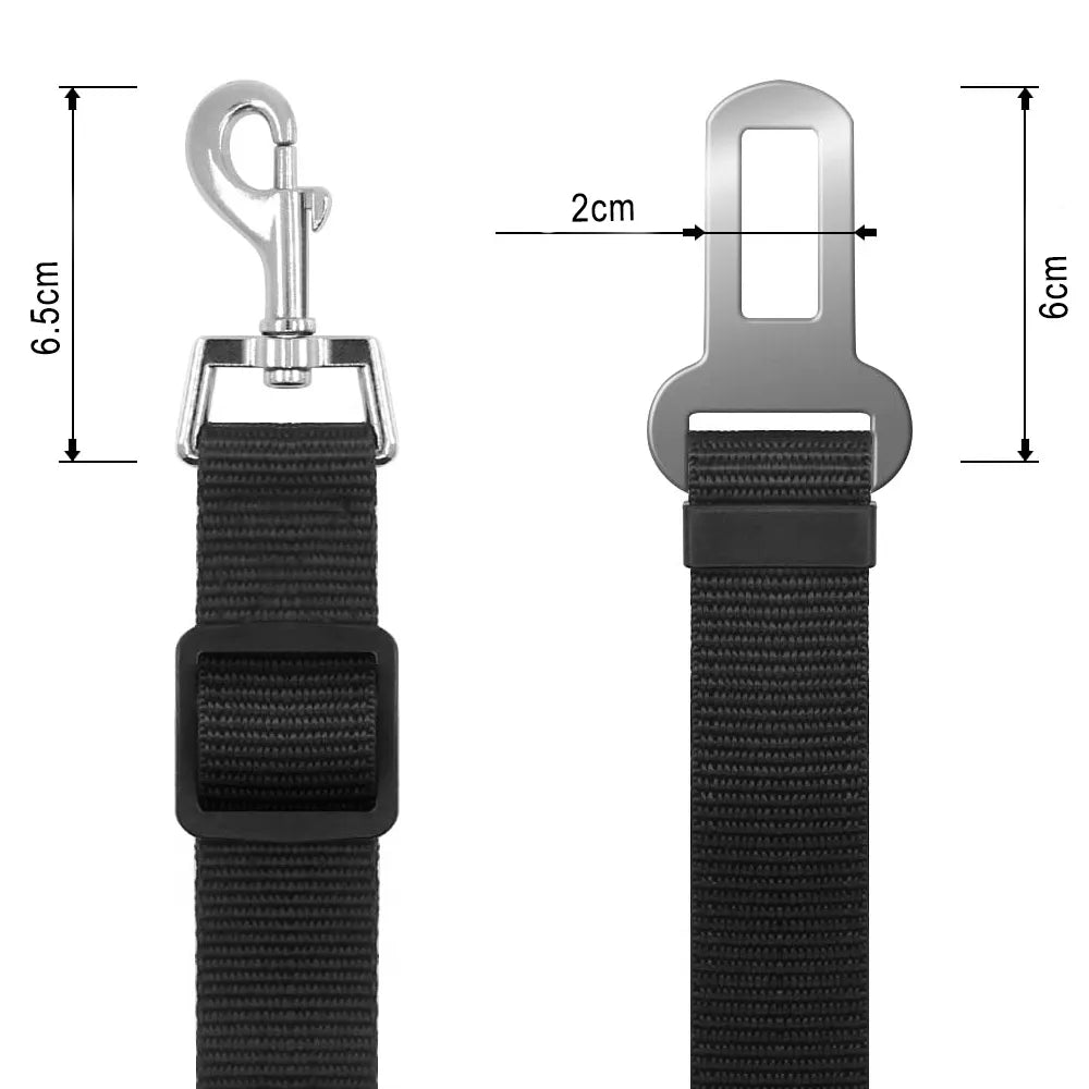 Adjustable Leash For Seatbelt