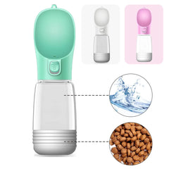 Portable Pet Water Food Bottle