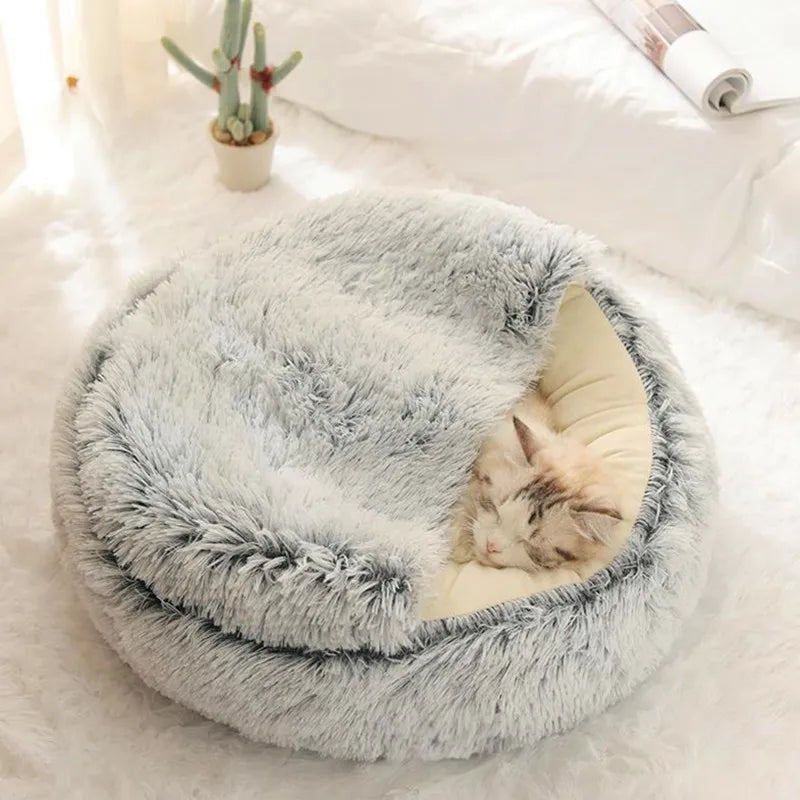 Winter 2-in-1-Katzenbett