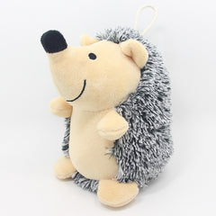 Hedgehog Squeaky Plush Molar Dog